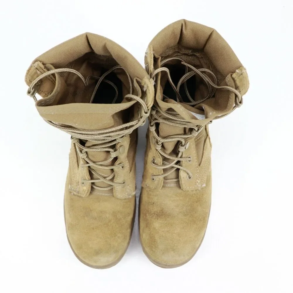 McRae Military Boots Men’s 2.5 W Hot Weather Desert Tan Vibram Sole